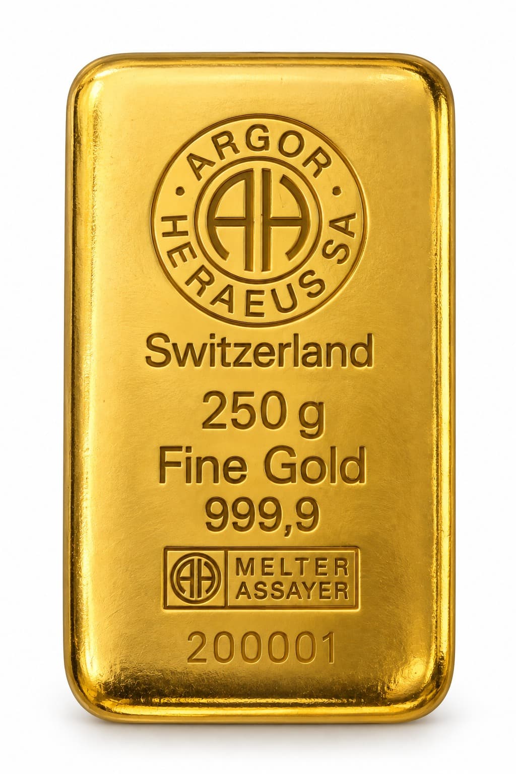 250 g Gold Bar